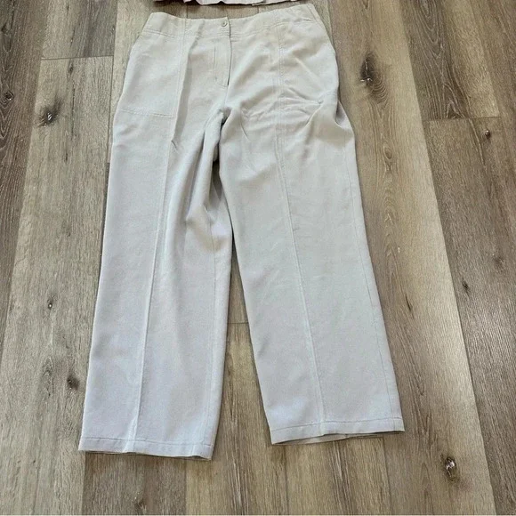 Pendleton Women’s Tan Button Down Jacket & Pant Set Size XL (Top)/16 (Pants) GUC - Picture 9 of 15